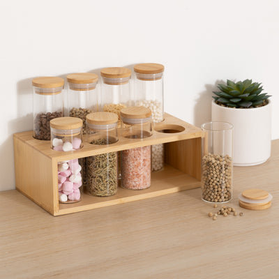 Zestaw pojemników na przyprawy EPICE, 4 x 80 ml i 4 x 120 ml