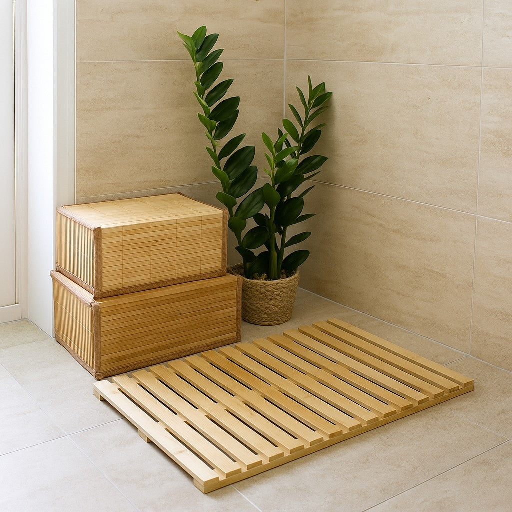 Zestaw zamykanych koszyków w trzech rozmiarach TILVA