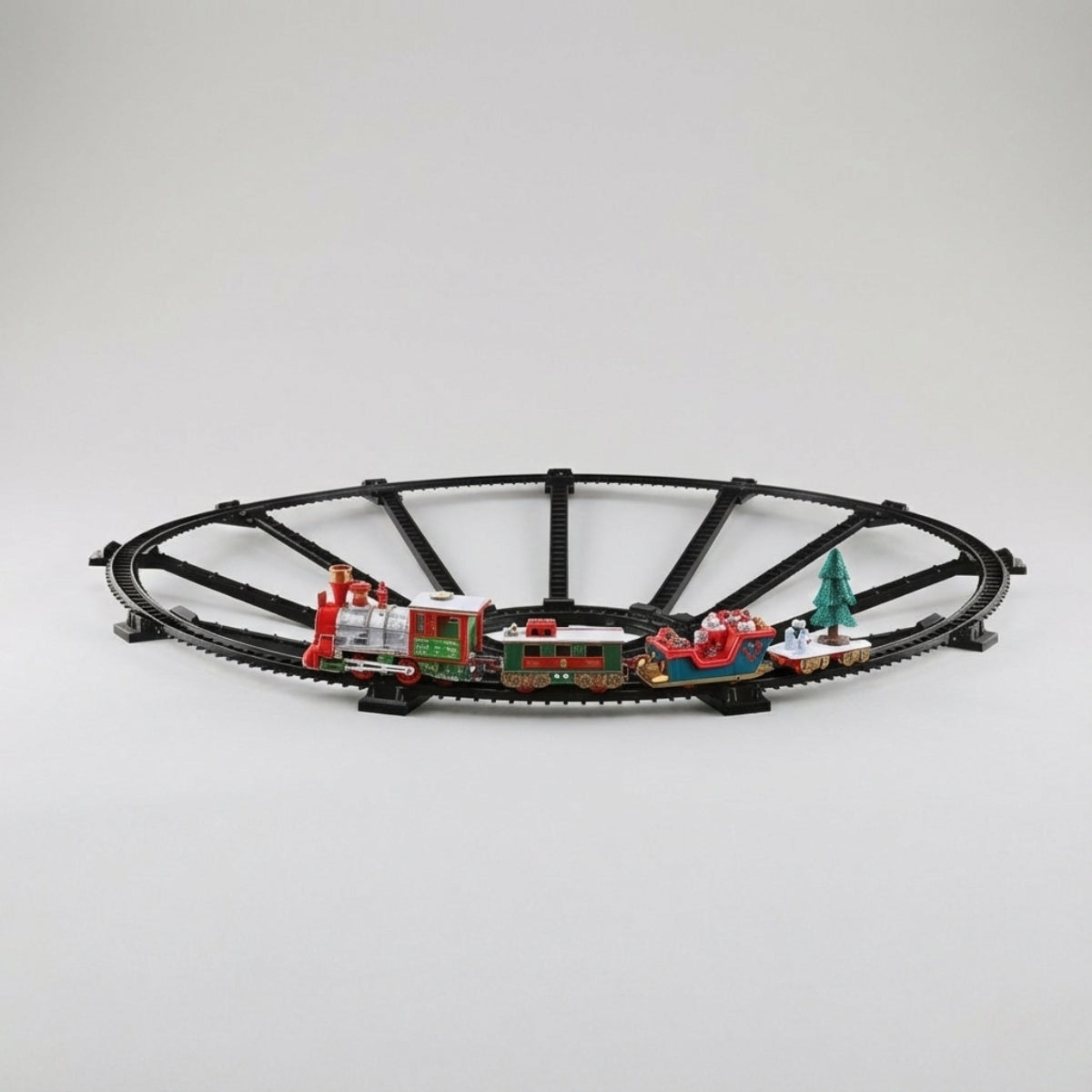 Świąteczny pociąg na choinkę, 23 elementy, Ø 87,5 cm