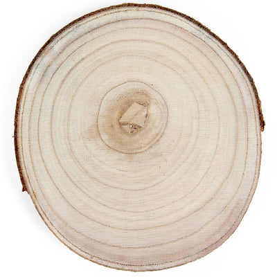 Pieńki drewniane, drewno naturalne - 4 sztuki w komplecie