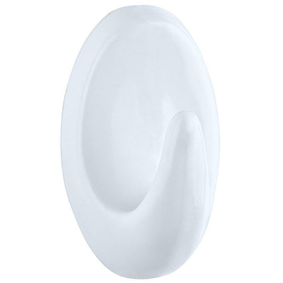 Uniwersalne wieszaki łazienkowe, haczyki w kolorze białym - 6 sztuki w komplecie, WENKO