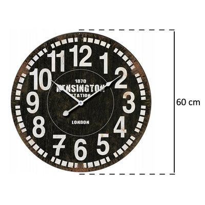 Zegar ścienny okrągły, Ø 60 cm