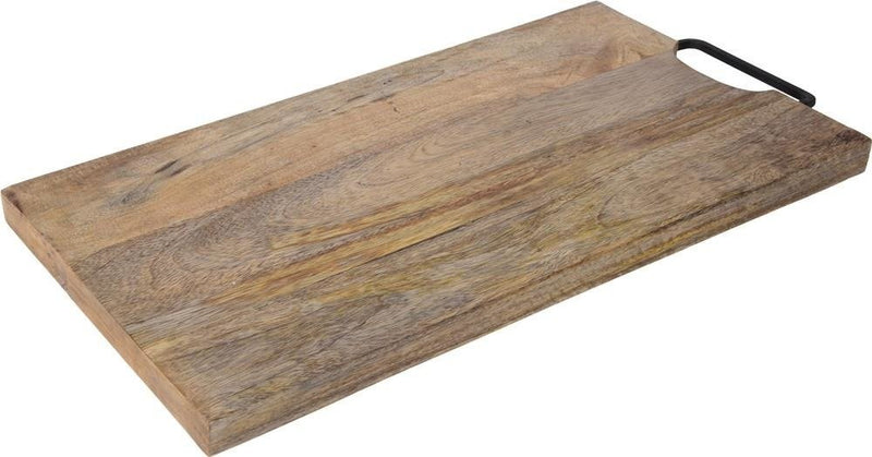 Deska do krojenia, siekania - drewno, 25x46