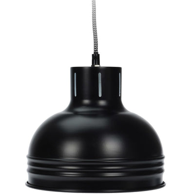 Metalowa lampa sufitowa - kolor czarny