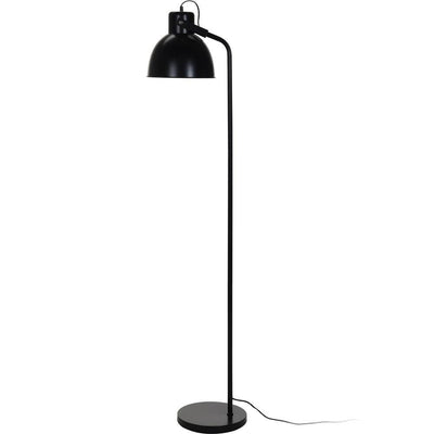 Metalowa lampa podłogowa, stojąca - kolor czarny mat, wys. 170 cm