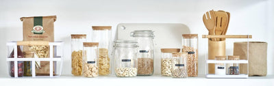 Pojemnik szklany na żywność, słoik do przechowywania produktów sypkich - 750 ml, ZELLER