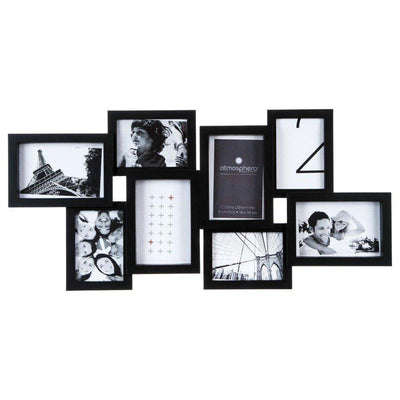 Ramka na 8 zdjęć - galeria do zdjęć, kolor czarny