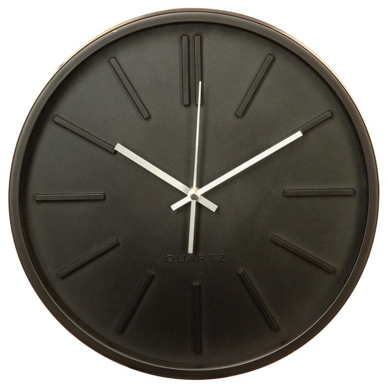 Okrągły zegar ścienny Ø 35 cm Quartz