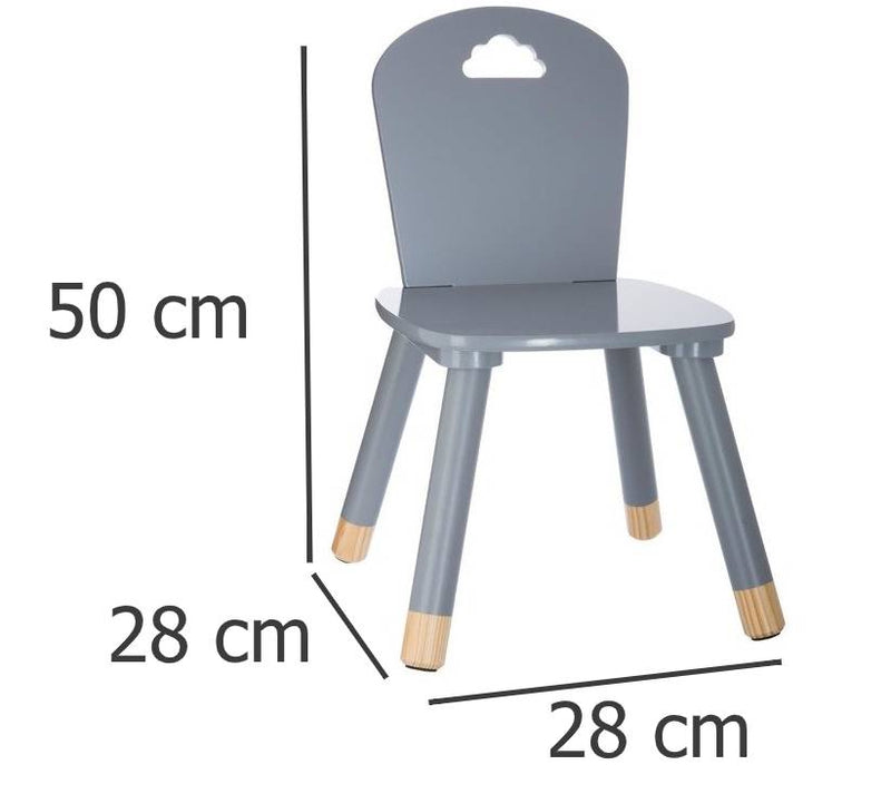 Krzesło dziecięce, DZIECIĘCY MEBEL, 50 x 28 x 28 cm