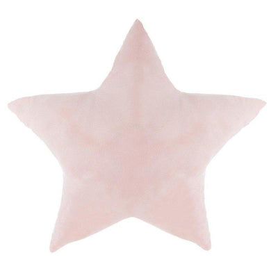 Świecąca poduszka STAR - miękka poduszka z LED, kolor różowy