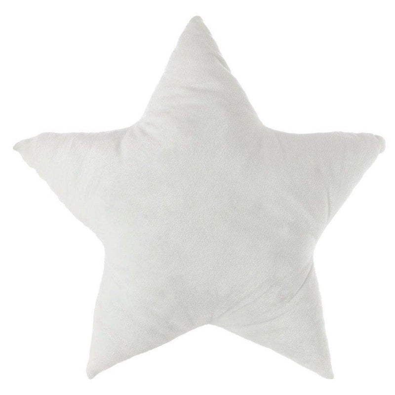 Świecąca poduszka STAR - miękka poduszka z LED, kolor biały