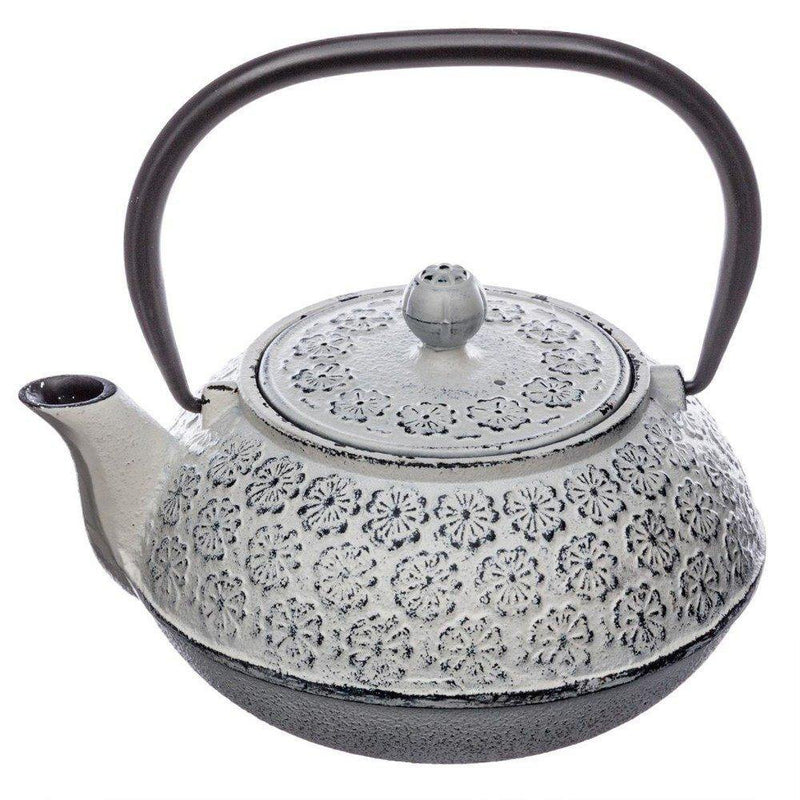 Żeliwny imbryk do herbaty, profesjonalny dzbanek do parzenia herbaty, długo trzyma ciepło - pojemność 1 litr