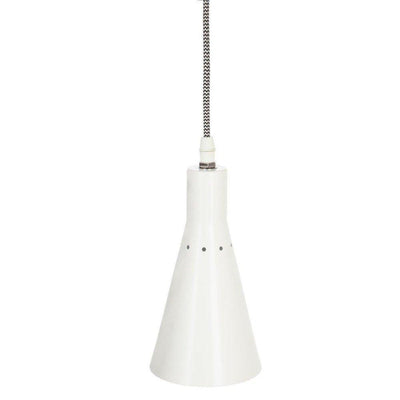 Metalowa lampa sufitowa kolor biały, Ø 10 cm
