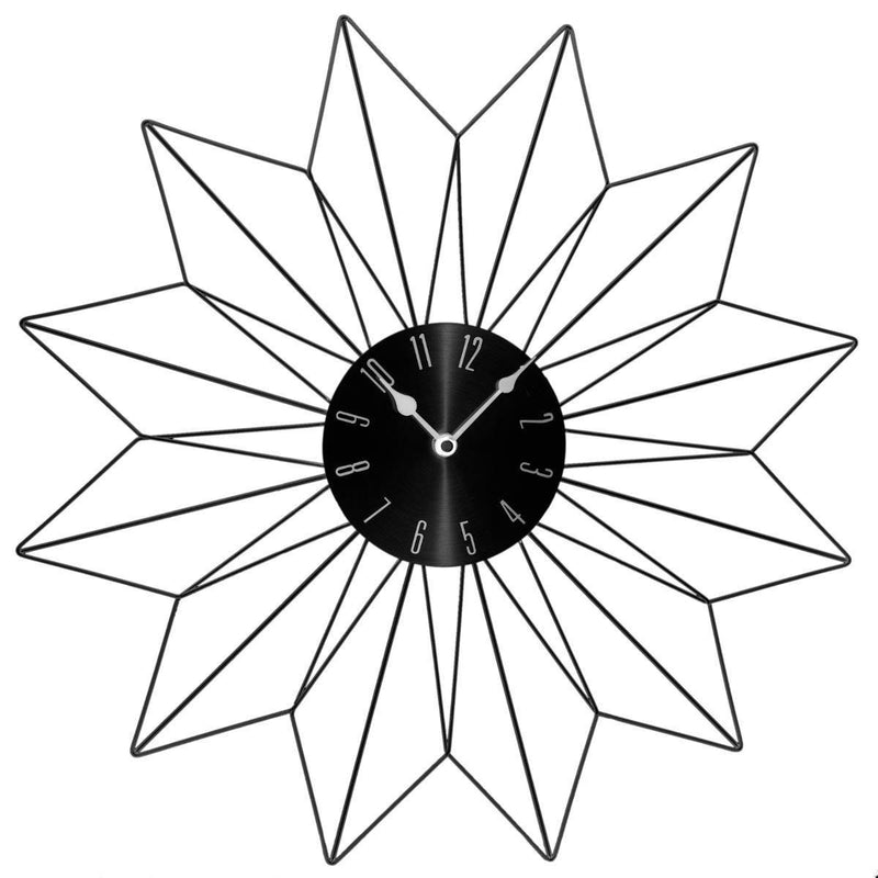 Metalowy zegar ścienny Ø 50 cm