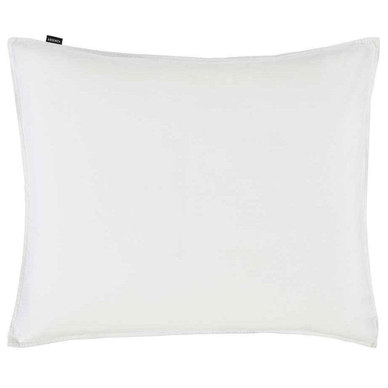 Ekskluzywna bawełniana poszewka na poduszkę dekoracyjną w kolorze białym, poduszka ozdobna, Essenza, 60 x 70 cm
