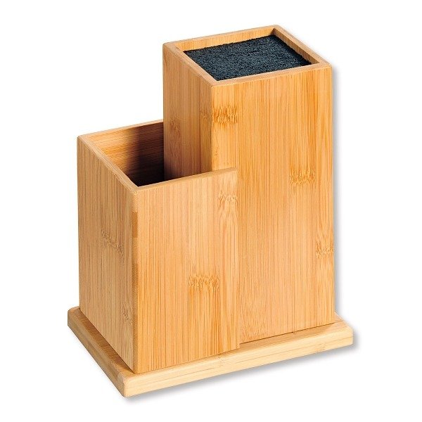 Blok kuchenny do noży z bambusa