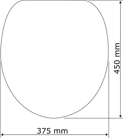 Deska sedesowa STONES, Duroplast, WENKO