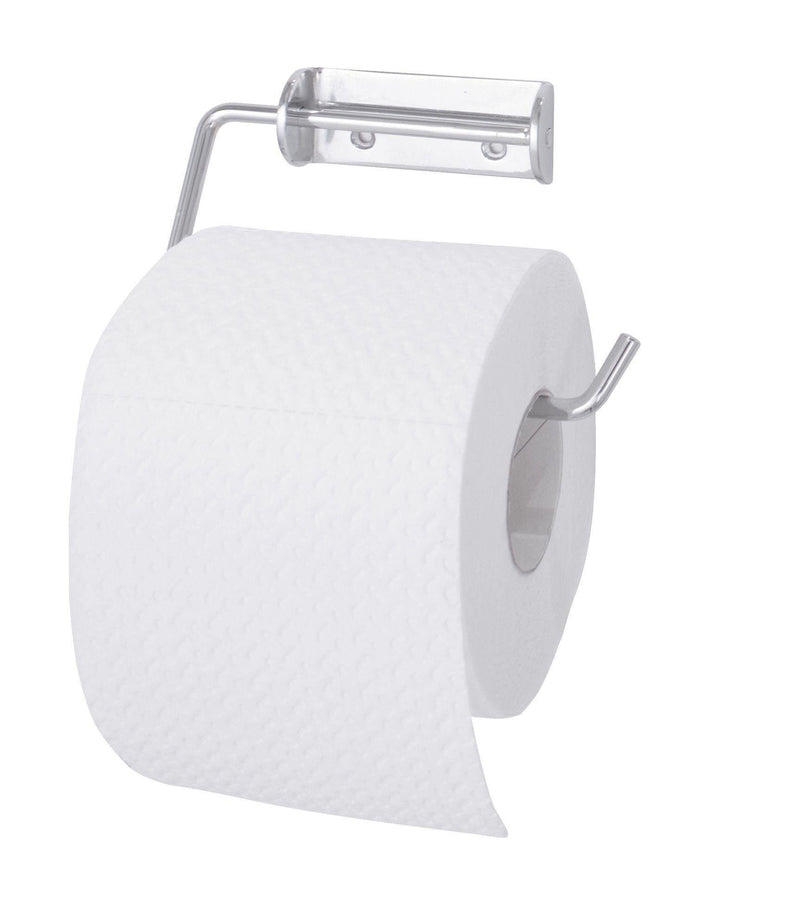 Uchwyt na papier toaletowy SIMPLE, kolor srebrny, WENKO