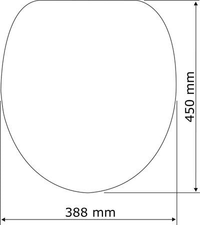 Deska sedesowa SHELL HEARTS, duroplast, WENKO