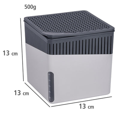 Urządzenie pochłaniające wilgoć, elegancki osuszacz adsorpcyjny + wkład 0,5 kg  - obsługuje do 40 m3 powietrza, WENKO