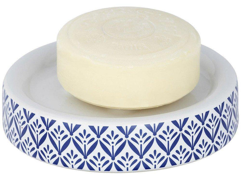 Mydelniczka ceramiczna z wzorem w stylu śródziemnomorskim, dekoracyjna podstawka łazienkowa LORCA - WENKO