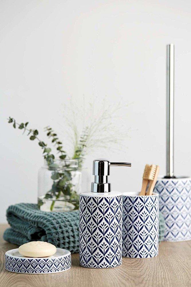 Mydelniczka ceramiczna z wzorem w stylu śródziemnomorskim, dekoracyjna podstawka łazienkowa LORCA - WENKO