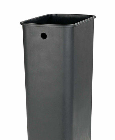 Kosz dwudzielny na odpadki PRIMO, pojemnik na śmieci z pokrywą i stopką - 2 x 20 l, 45 x 38 x 60 cm, WENKO