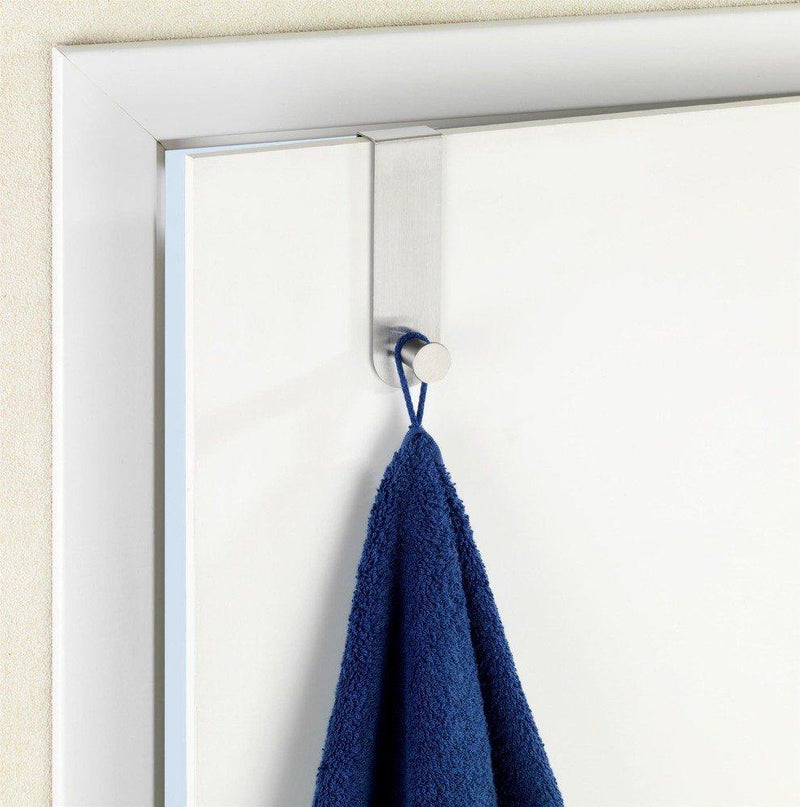 Wieszak łazienkowy CELANO ze stali nierdzewnej, uchwyt na ręcznik do montażu na drzwiach - WENKO