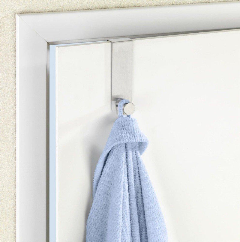 Wieszak łazienkowy CELANO ze stali nierdzewnej, uchwyt na ręcznik do montażu na drzwiach - WENKO