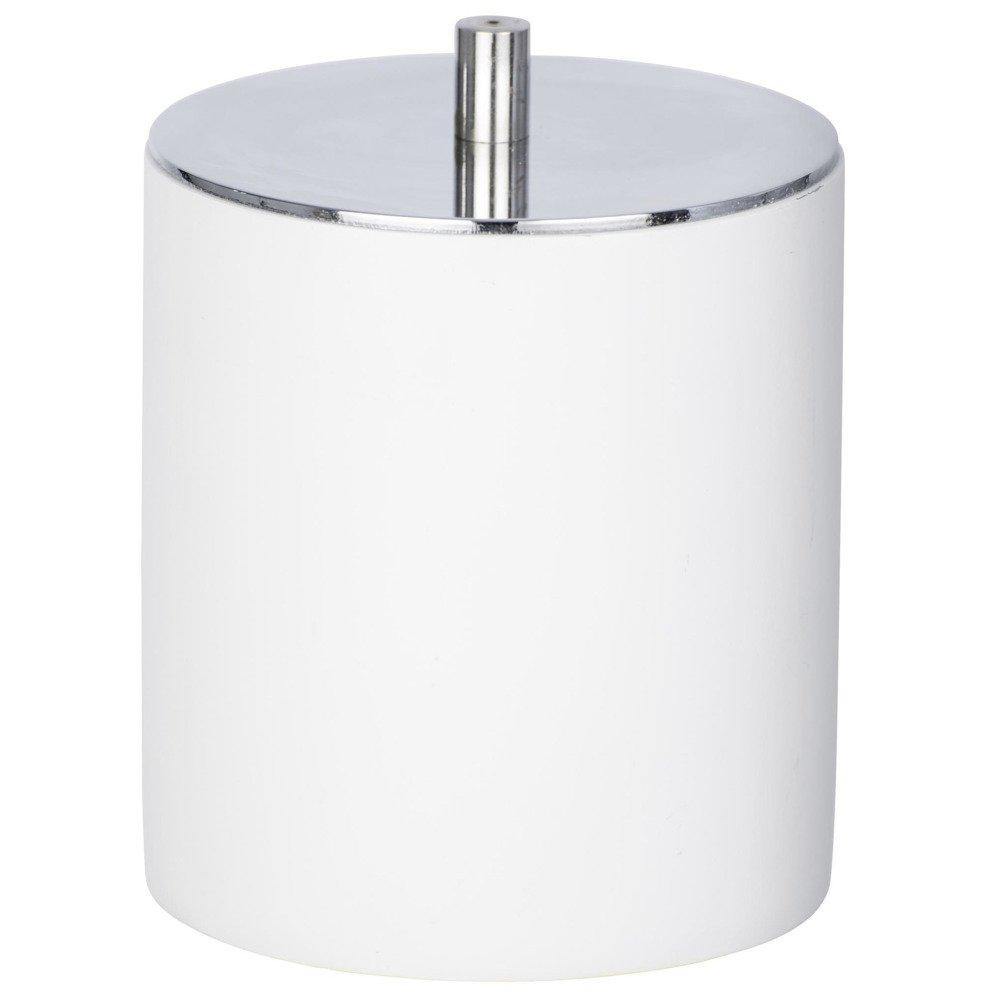 Pojemnik na drobiazgi IDA z tworzywa sztucznego, ozdobne pudełko łazienkowe z pokrywką - WENKO