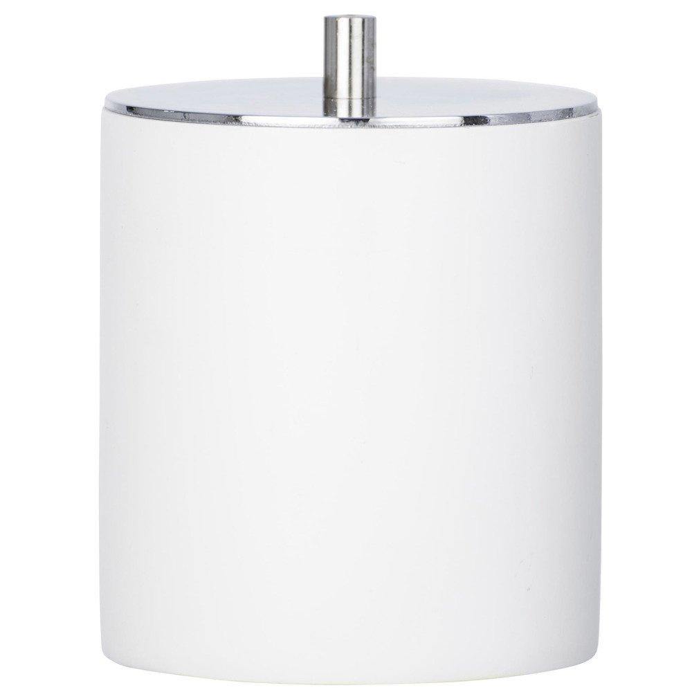 Pojemnik na drobiazgi IDA z tworzywa sztucznego, ozdobne pudełko łazienkowe z pokrywką - WENKO