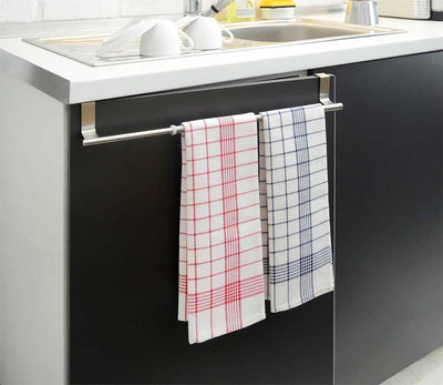 Wieszak na ręczniki regulowany, uchwyt do zawieszenia na drzwi szafki i szuflady, 36-60 cm, WENKO