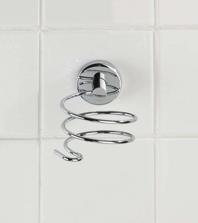 Uchwyt ścienny na suszarkę do włosów, produkt z serii eleganckich akcesoriów łazienkowych Capri