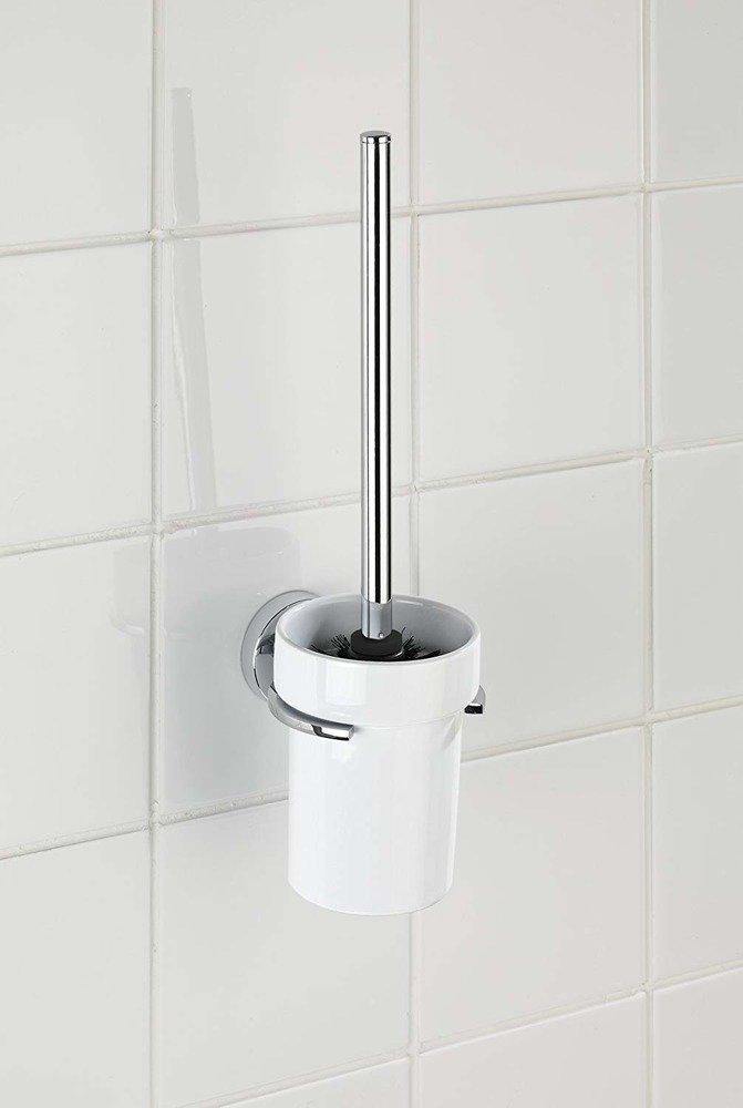 Zestaw do czyszczenia toalet z systemem montażu próżniowego Vacuum-Loc, szczotka toaletowa CAPRI WENKO
