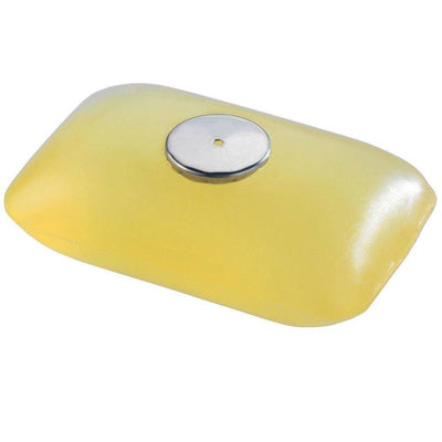 Magnetyczny ścienny uchwyt na mydło w kolorze białym, innowacyjne rozwiązanie w minimalistycznym stylu