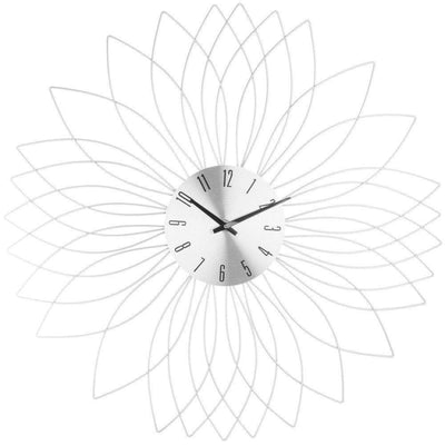 Zegar w kształcie kwiatu, wisząca dekoracja pomieszczeń