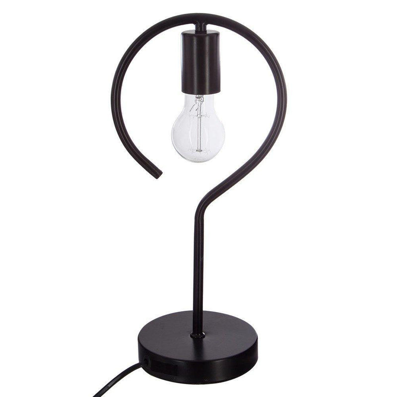 Lampa ATOMIC z żelaznym stelażem, nowoczesne akcesorium w stylu industrialnym - wys. 40 cm, Atmosphera Créateur d&