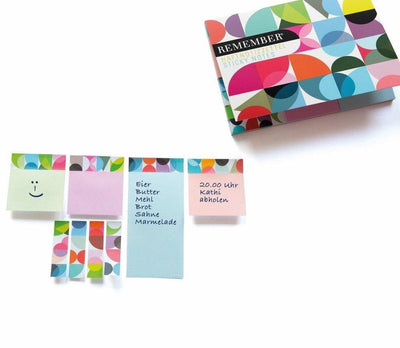 Karteczki samoprzylepne na notatki, praktyczny notatnik z kolorowymi kartkami do biura
