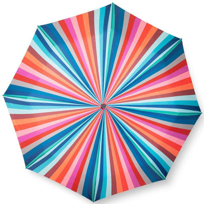 Parasolka damska w kolorowy wzór