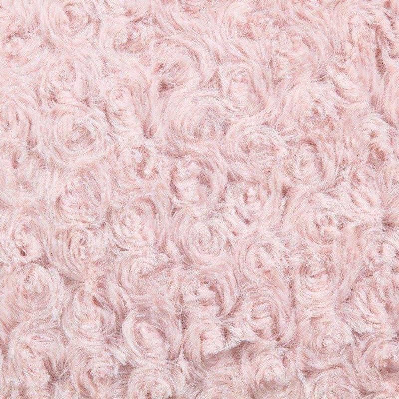 Poduszka dekoracyjna futrzana w kolorze różu, włochata ozdoba do salonu.