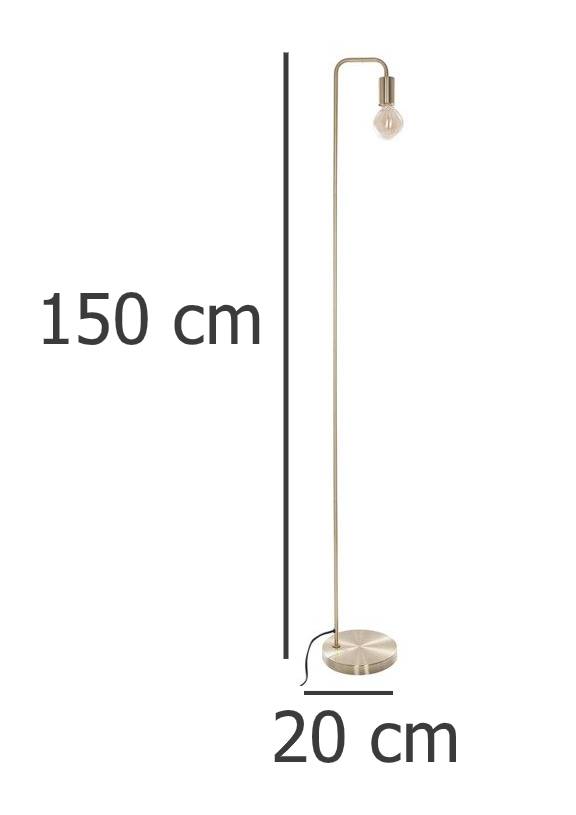 Lampa stojąca, podłogowa, 150 cm