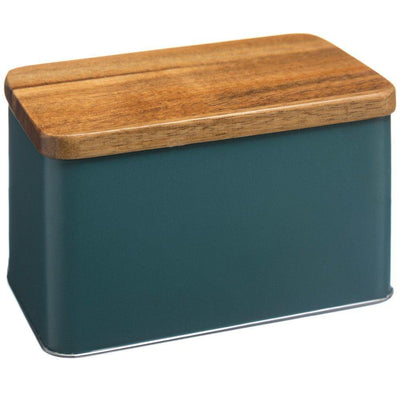 Pudełko ozdobne, wielofunkcyjny pojemnik z drewnianą pokrywką