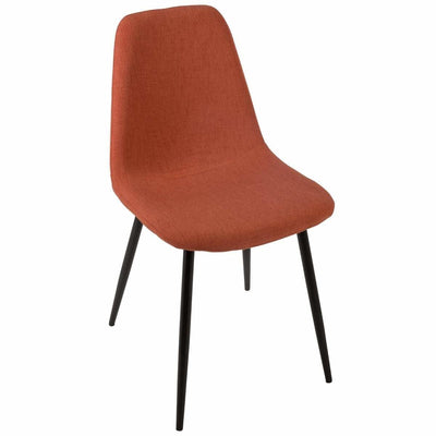 Krzesło do jadalni TYKA, kolor terakota