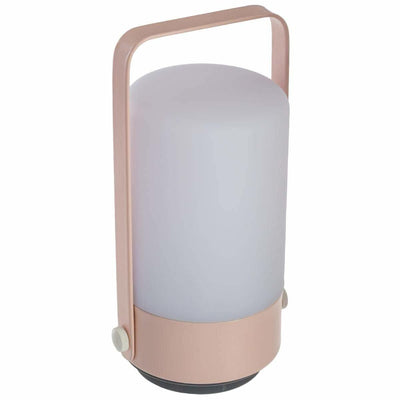 Lampka nocna LED, 19 cm, różowa 