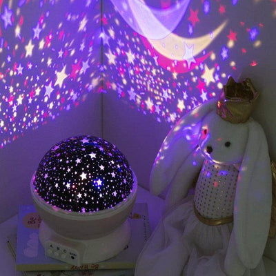 Projektor gwiazd dla dzieci, kolor różowy, Atmosphera for Kids