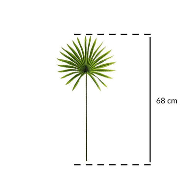 Liści palmowy, sztuczna roślina dekoracyjna, 68 cm
