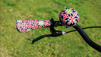 Kolorowy dzwonek do roweru 'Claudette', Ø 8 cm, REMEMBER