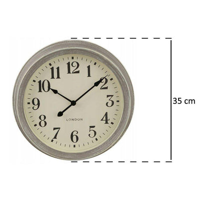 Zegar ścienny LONDON, Ø 35 cm