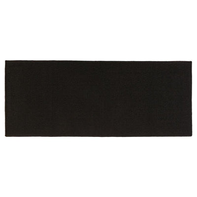 Dywanik łazienkowy TAPIS UNI, 50x120 cm, kolor czarny