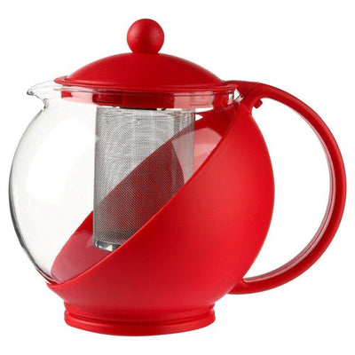 Dzbanek z zaparzaczem do herbaty Hestia, 1250 ml, Secret de Gourmet, czerwony